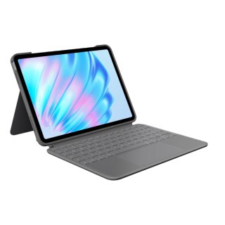Logitech Combo Touch - iPad Air 10.9" (2020/2022) / iPad Air 11" (2024-2026) - Oxford Grey