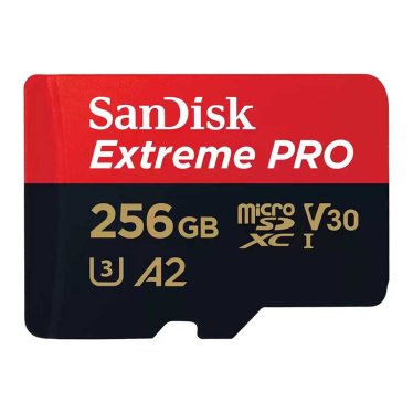 SanDisk MicroSDXC Extreme Pro - 200&140MB/s - 256GB