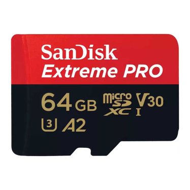 SanDisk MicroSDXC Extreme Pro - 200&90MB/s (R&W) - 64GB