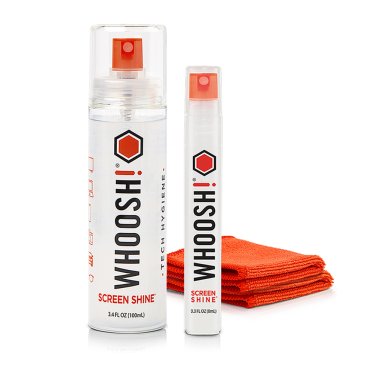 Whoosh! Duo - Spray 100ml/8ml + Microfiber Cloth