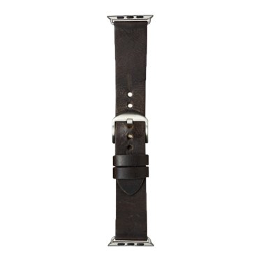 dbramante1928 Bormholm - Watch Strap 42/44mm - Dark Brown/Silver