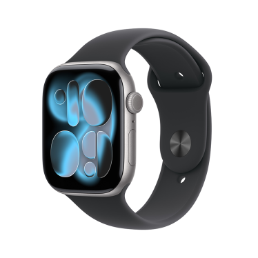 Apple Watch S11 - 46mm - Space Grey Aluminium - Black Sport Band - M/L