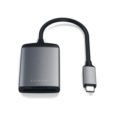Satechi USB-C to UHS-II Micro/SD Card Reader - Space Gray