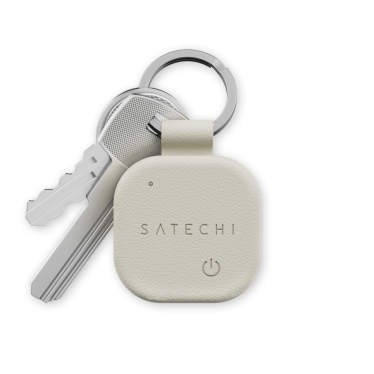 Satechi Vegan Leather FindAll Keychain - Sand