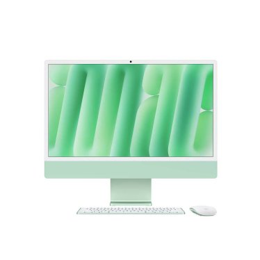 iMac 24" Green - M4 8C-CPU & 8C-GPU - 16GB - 256GB - NO Eth - Mouse - MK