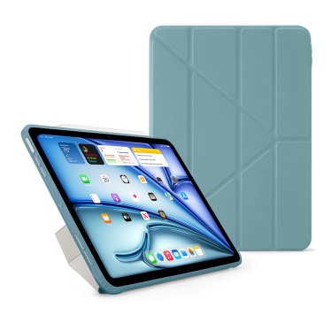 Pipetto Origami Case - iPad Air 10.9" (2020/2022) / iPad Air 11" (2024/2025) - Teal