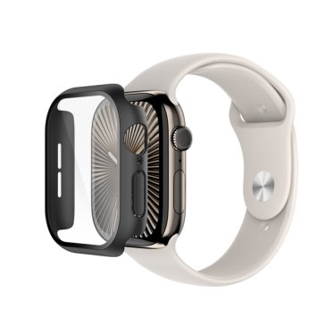 Belkin TemperedCurve Bumper Screenprotection - Apple Watch Series 10 - 46mm - Black