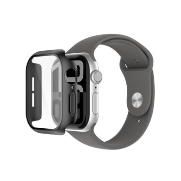 Belkin TemperedCurve Bumper Screenprotection - Apple Watch Series 10 - 42mm - Black