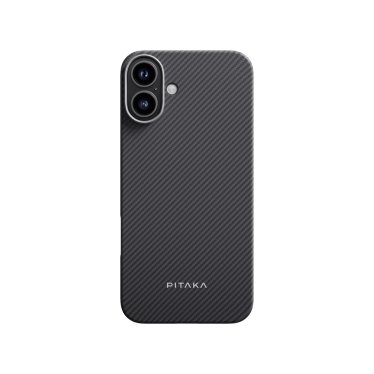 Pitaka Ultra Slim Case - iPhone 16 - Black/Grey