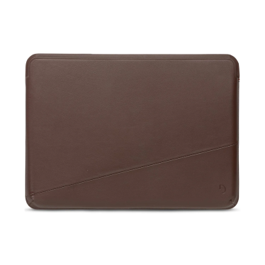 !Decoded Leather Frame Sleeve - MacBook Pro 15/16" (2021-2024) - Chocolate Brown