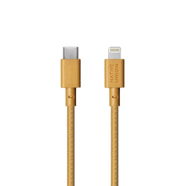 Native Union Belt Cable Kevlar - USB-C to Lightning - 1.2m - Kraft