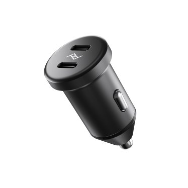 Peak Design Mobile Dual Car Power Adapter - 45W - Black