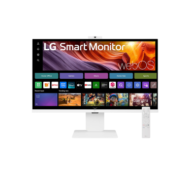 LG 4K Smart Monitor IPS - 90W USB-C - w/Webcam - 32"